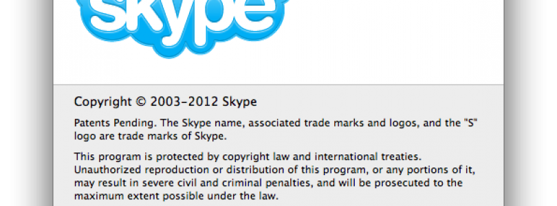 Skype 5.8 update brengt ondersteuning voor OS X 10.8 Mountain Lion