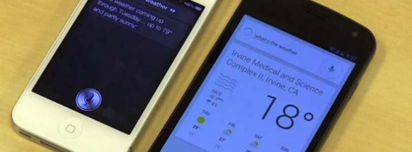 Apple’s Siri (iOS 5) vs Google Search (Android 4.1 Jelly Bean)