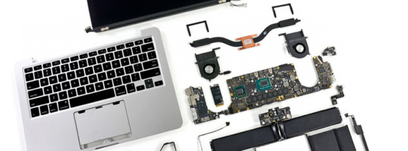 iFixit ontmanteld 13-inch MacBook Pro met Retina-scherm