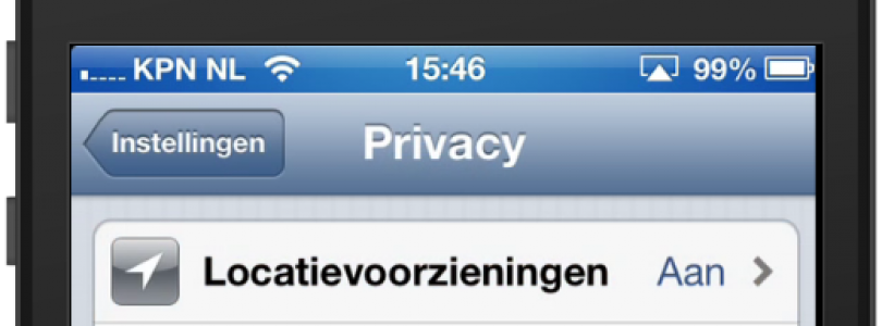 Bescherm je Privacy op je iPhone, iPod Touch of iPad