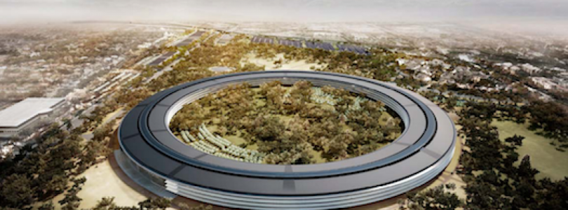 Apple’s Spaceship campus pas in 2016 klaar