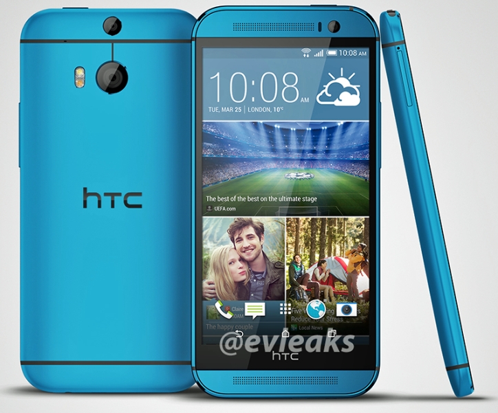 HTC One (M8) straks ook in blauw