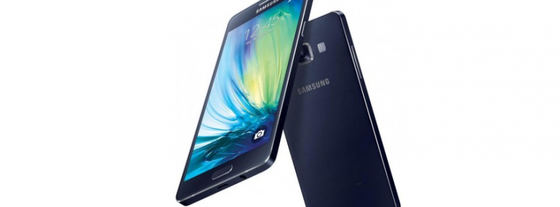 Persafbeeldingen tonen metalen Samsung Galaxy A5