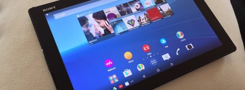 Sony Xperia Z4 Tablet te zien op gelekte foto