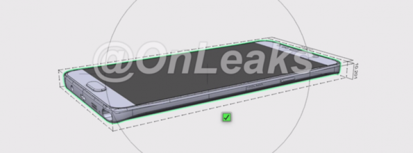 Samsung Galaxy Note 5 render te zien in gelekte video