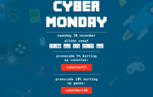 Cyber Monday: Console en games aanbiedingen bij Bart Smit