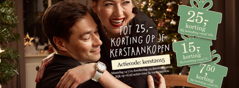 Kortingscode V&D: €25 korting in december 2015