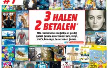 3 halen, 2 betalen bij Media Markt: games, muziek, films en series