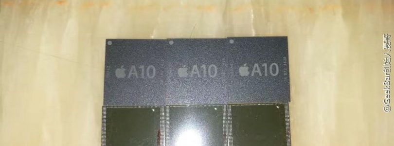 Apple A10-soc voor iPhone 7 en 7 Plus te zien op foto