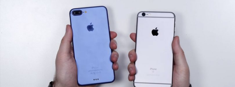 Blauwe iPhone 7 Plus te zien in video