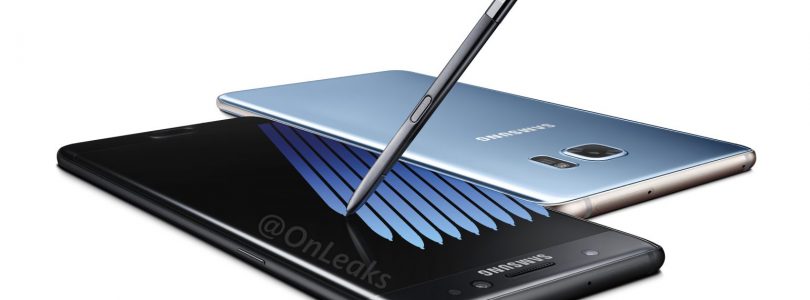 Samsung Galaxy Note 7 verpakking toont specificaties