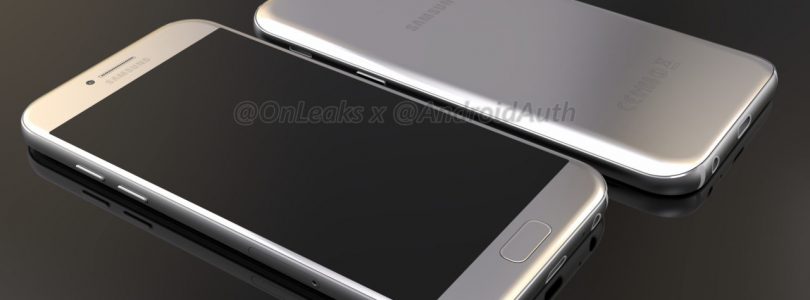 Renders tonen Samsung Galaxy A5 (2017)