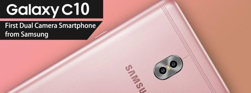 ‘Galaxy C10 krijgt een dubbele camera, net als Galaxy Note 8’