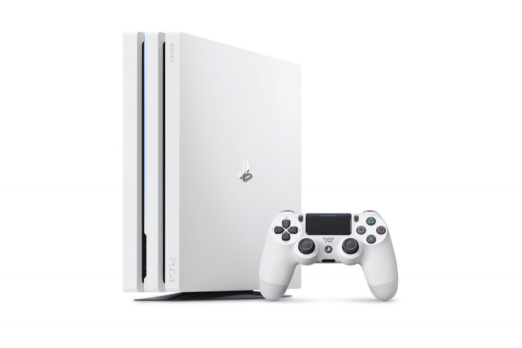 PlayStation 4 Pro in Glacier White