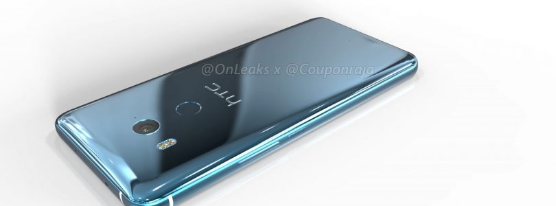 Renders tonen HTC U11 Plus