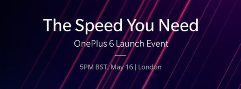 OnePlus kondigt OnePlus 6 op 16 mei aan