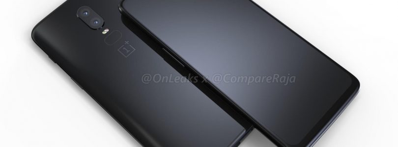 Renders tonen OnePlus 6