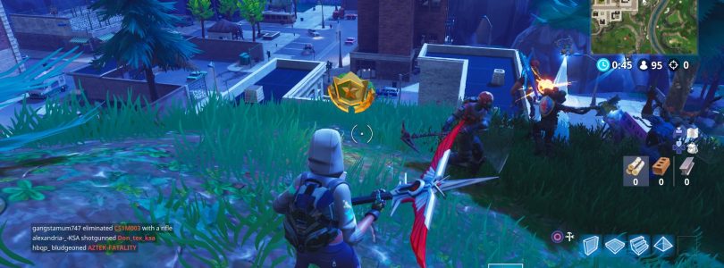 Fortnite Challenge: locatie schatkaart Pleasant Park