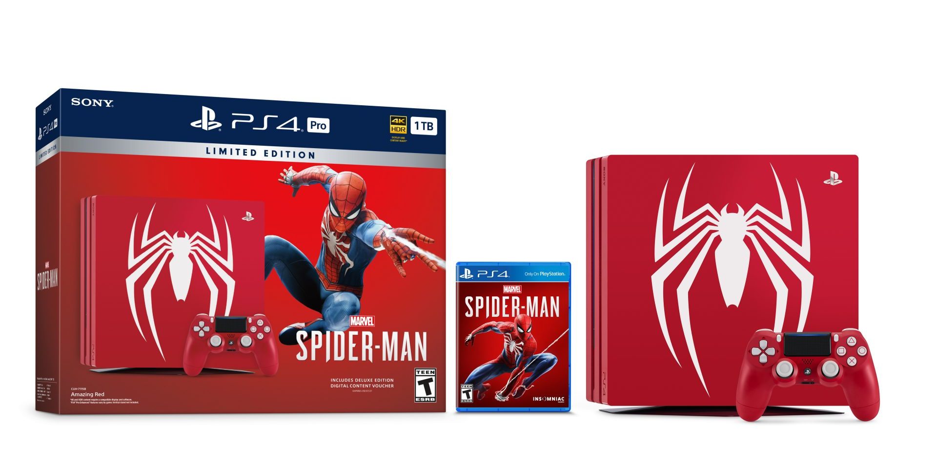 Hier is de Spider-Man Edition PlayStation 4 te verkrijgen