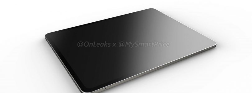 Renders tonen 12,9-inch iPad Pro met dunne bezels