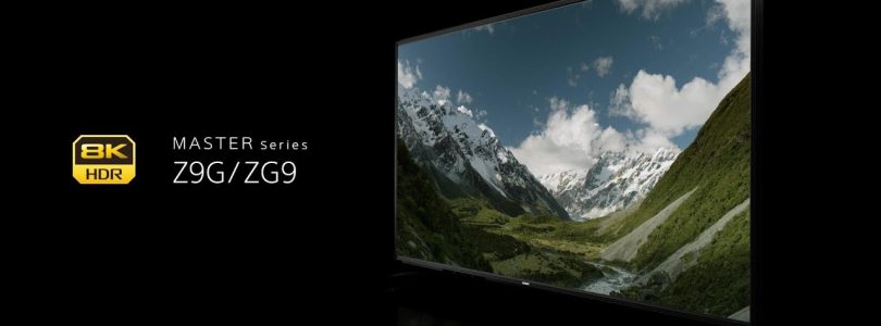 Sony kondigt 2019 4k en 8k oled- en lcd-televisies aan: ZG9, AG9, AG8, XG950