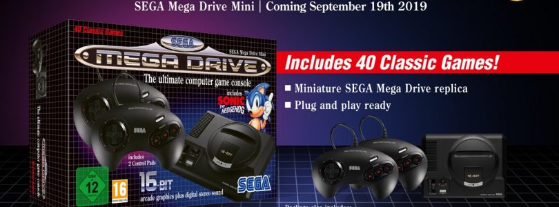 Nieuwe games en controller voor SEGA Mega Drive Mini onthuld