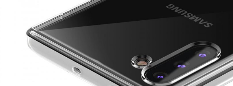 Caserenders tonen ontwerp Samsung Galaxy Note 10