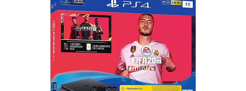 Black Friday bij Amazon: PlayStation 4 met FIFA 20 en twee controllers voor 249 euro