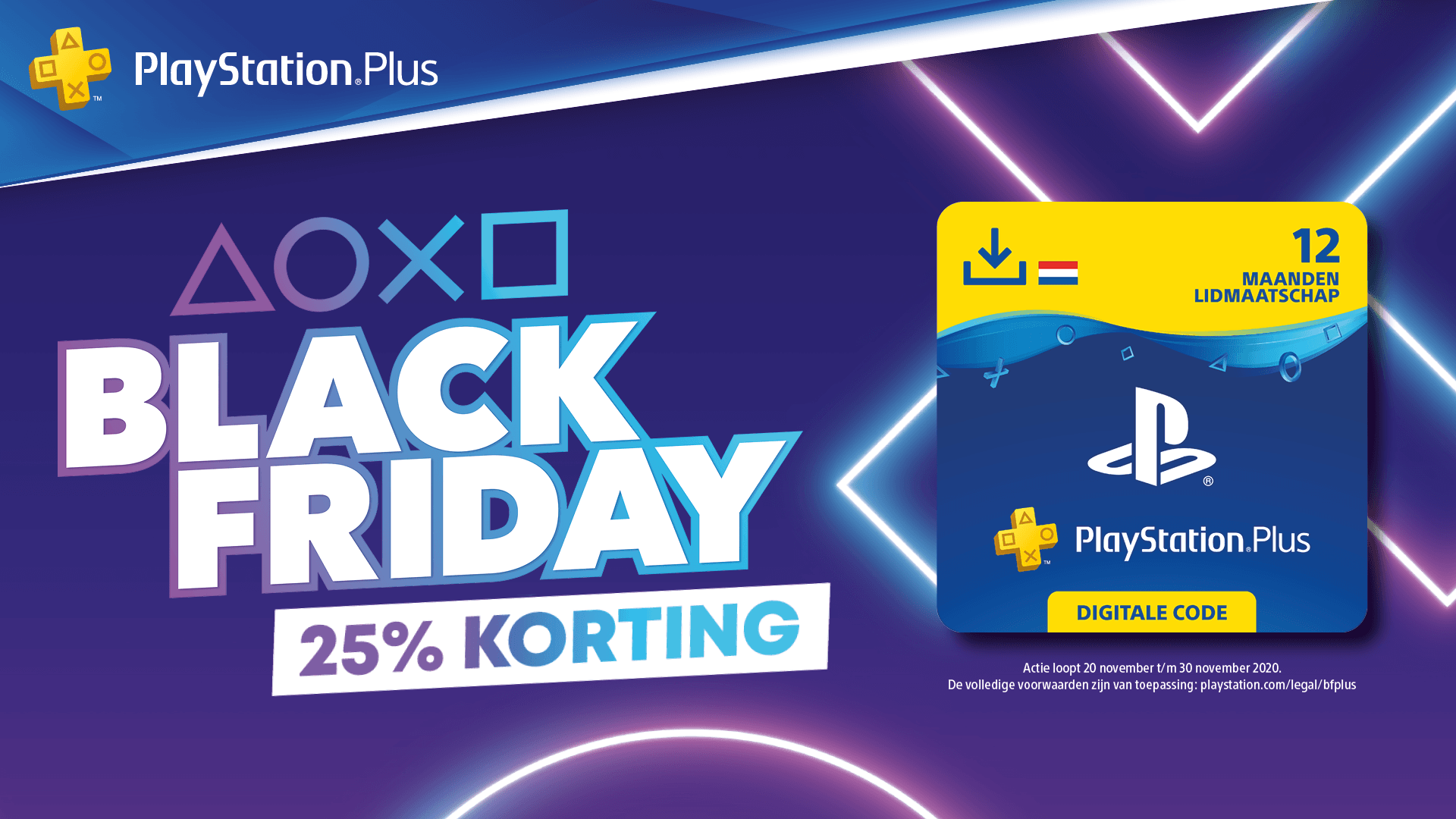 Black Friday voor gamers: PlayStation Plus en Now €44,99
