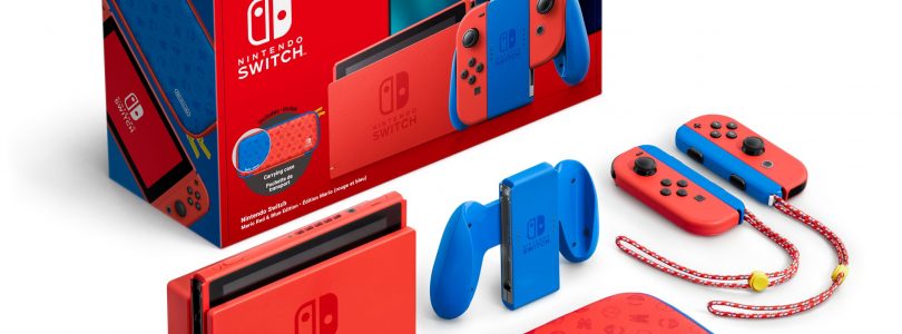 Nintendo Switch Mario Red en Blue Edition nu te koop in Nederland