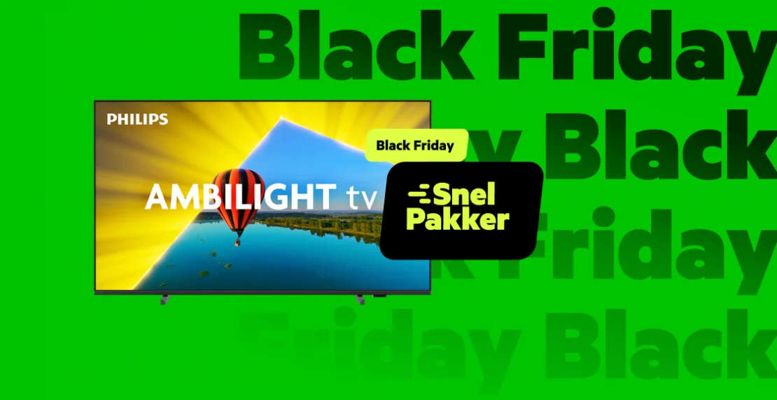 KPN Black Friday 2024: gratis 43-inch Philips 4K TV of 12 maanden voor €35