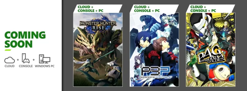 Xbox Game Pass in januari 2023: Persona 3, Persona 4 Golden en Monster Hunter Rise