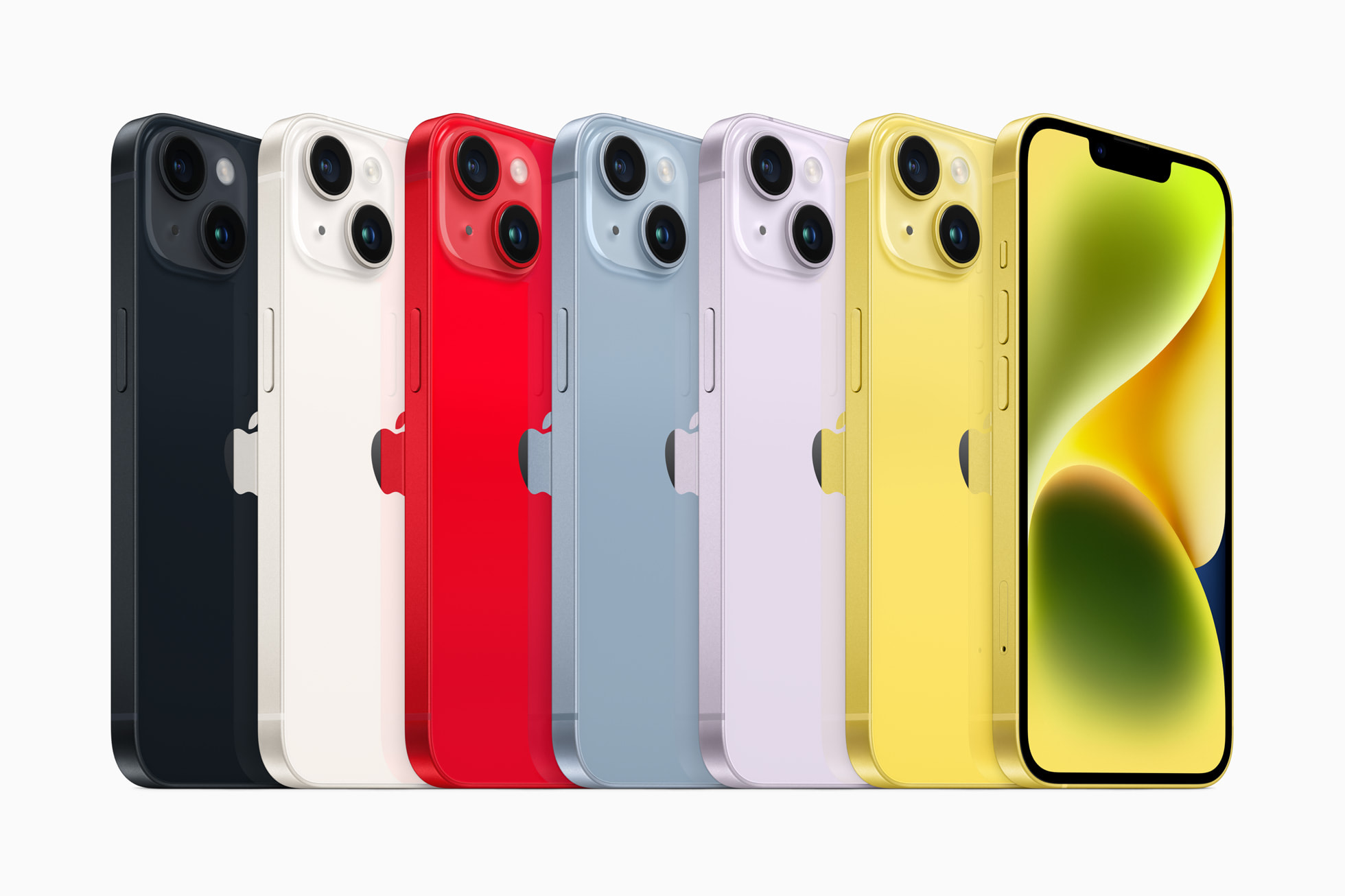 Gemarkeerd Asser liberaal iPhone 14 en 14 Plus vanaf vandaag te koop in nieuwe gele kleur