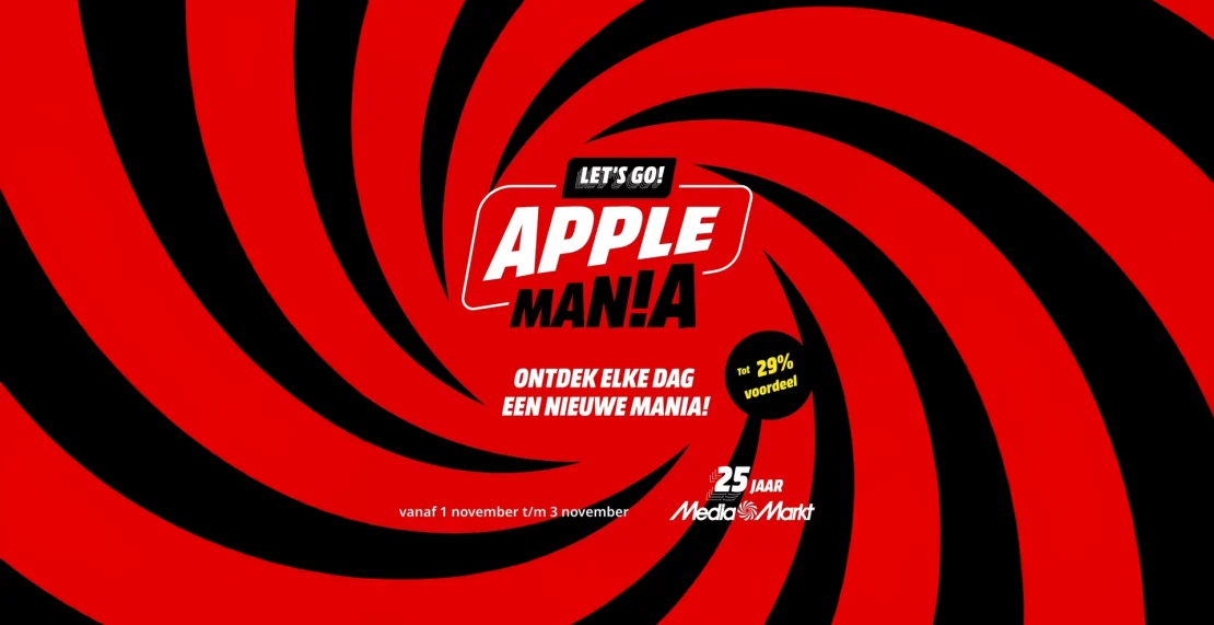 Apple Mania bij MediaMarkt: deze producten zijn in de aanbieding