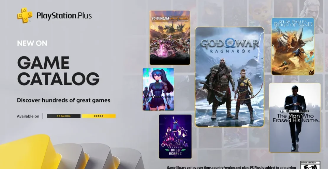 PlayStation Plus Extra & Premium januari 2025: God of War Ragnarök en meer